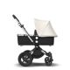 Carucior 2 in 1 Cameleon3 Plus Complete, Alu/Black - Fresh White, Bugaboo 432893